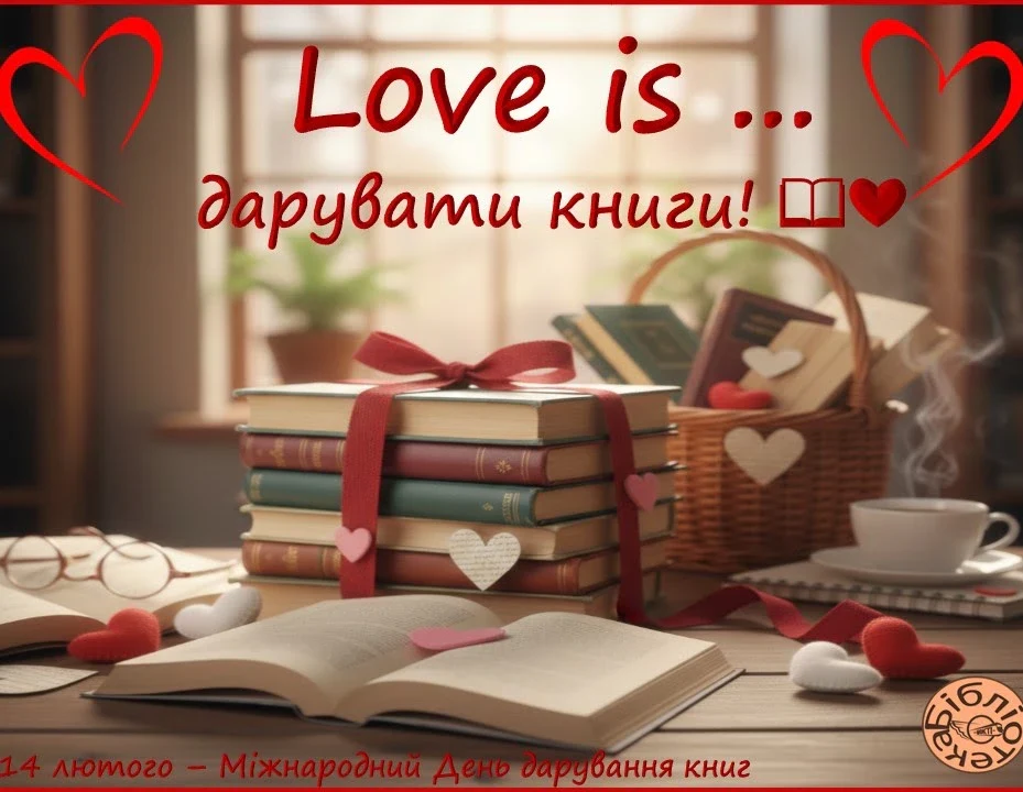Любов — це дарувати книги: дякуємо Сергію Сафоненку