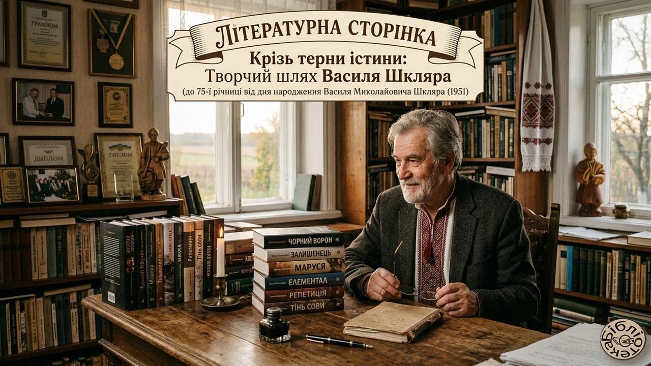 Василь Шкляр: 75 років від дня народження