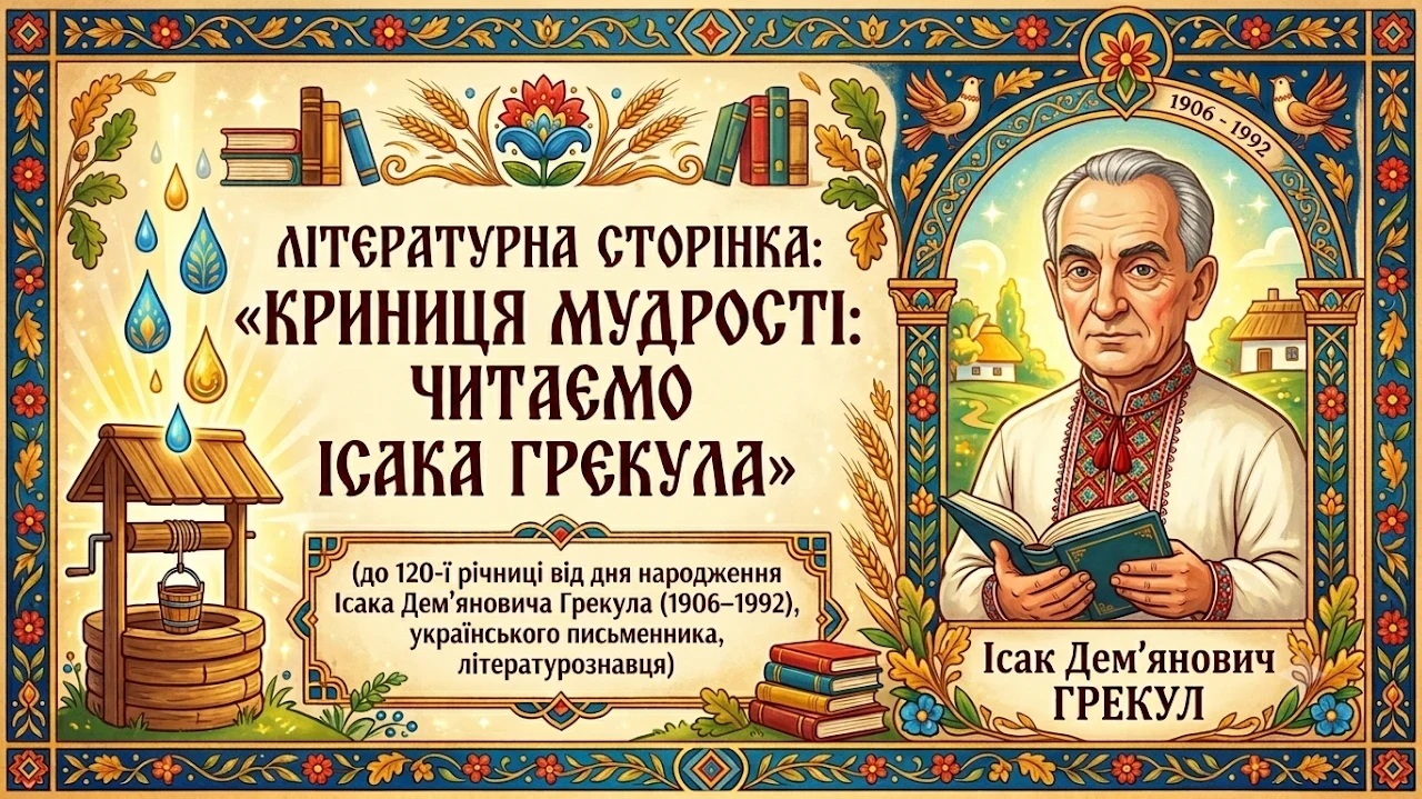 Ісаак Грекул: 120 років від дня народження